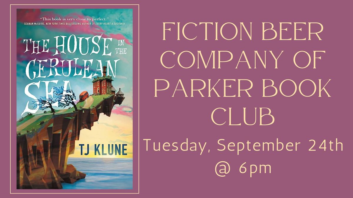 Fiction Beer Parker Book Club - September