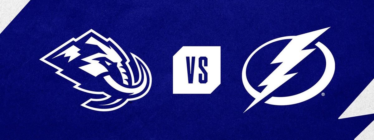 Utah Mammoth at Tampa Bay Lightning at Benchmark International Arena