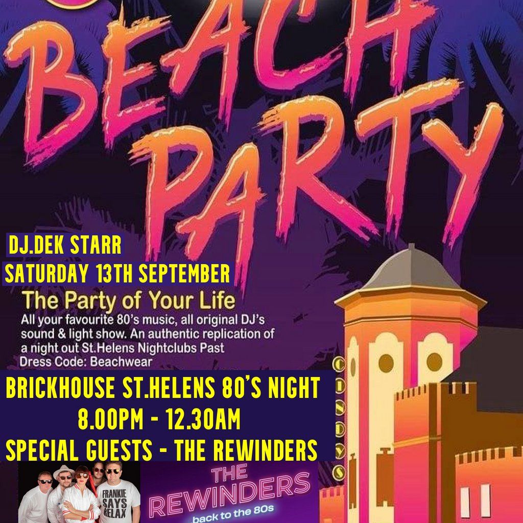 Club Tropicana 80's with The Rewinders