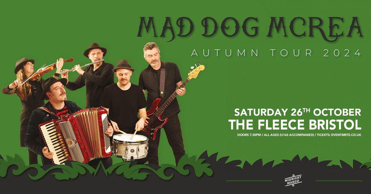 Mad Dog Mcrea live at The Fleece, Bristol 26\/10\/24