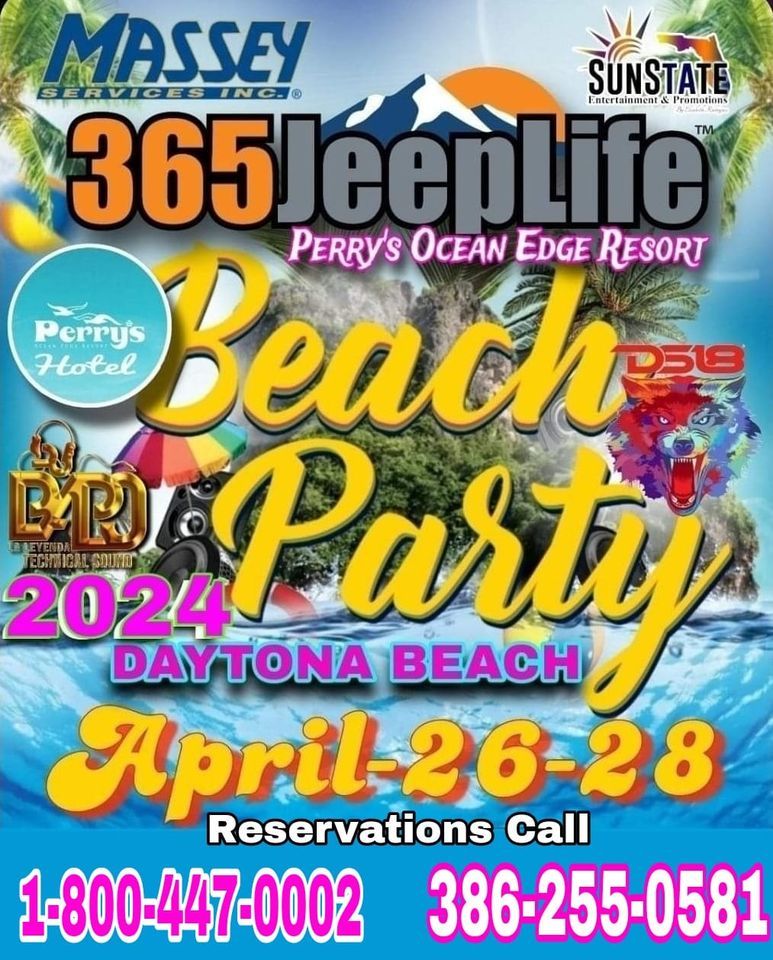 365jeeplife Beach Party 
