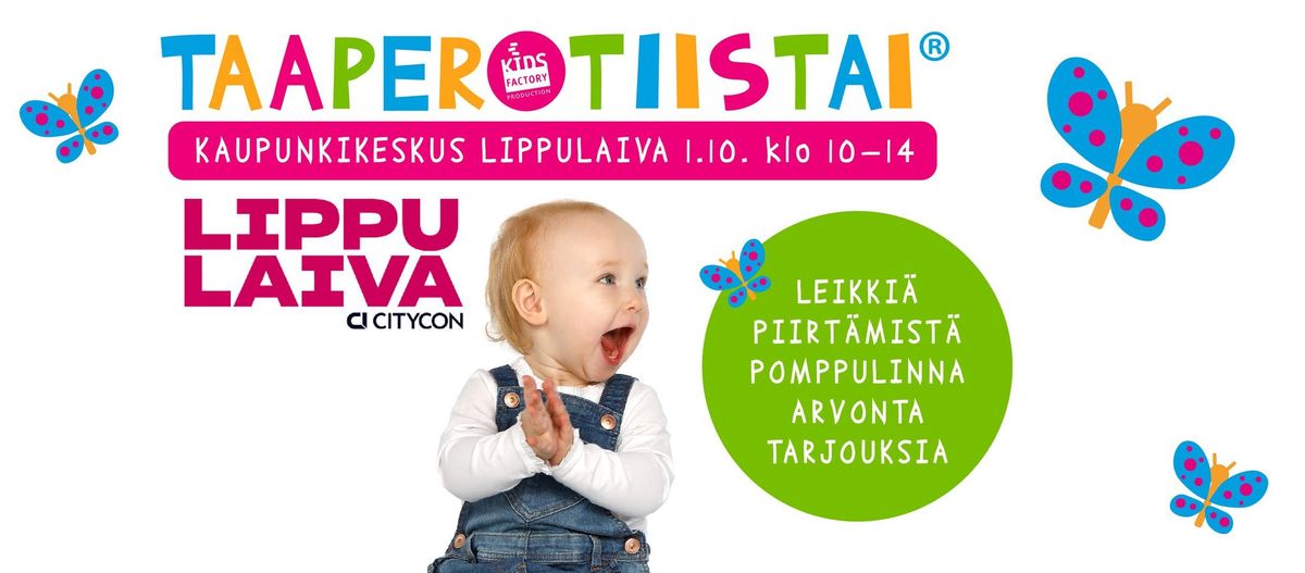 Taaperotiistai @ Kaupunkikeskus Lippulaiva