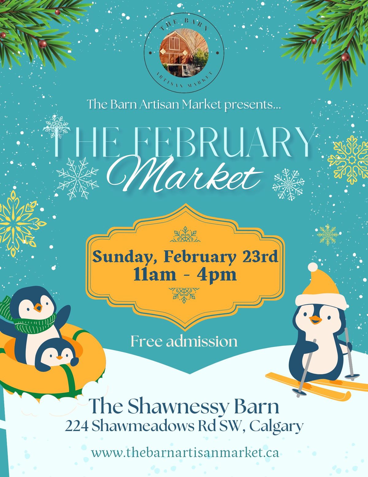 The Barn Artisan Market presents... The February Market! 