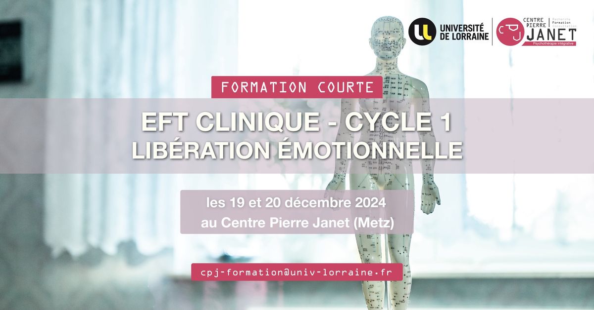 Formation Courte "EFT Clinique cycle 1"