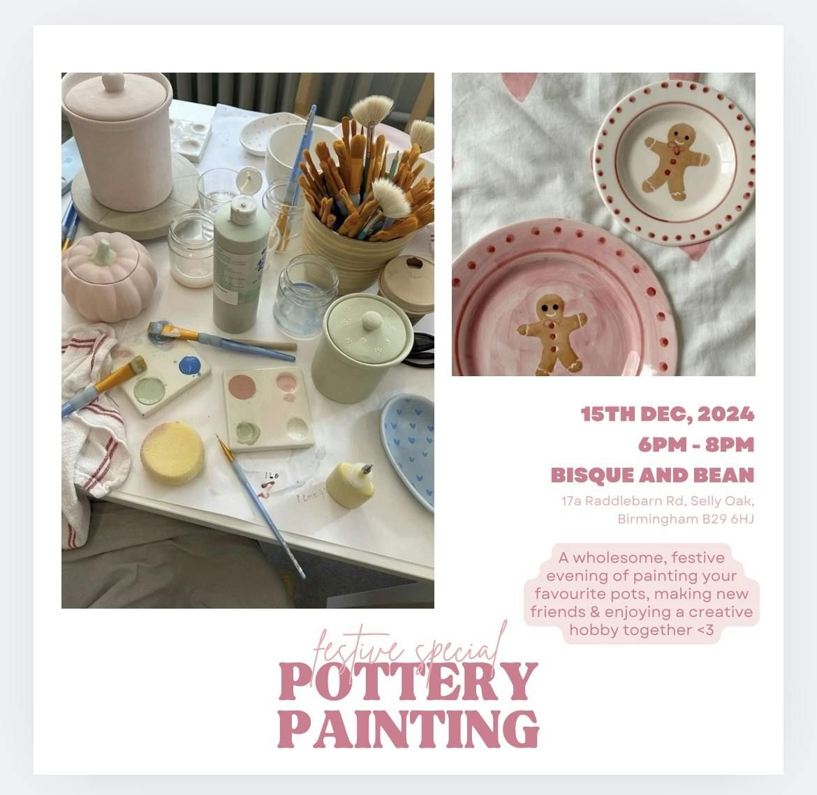 Pottery Painting: Festive Special ?\u2603\ufe0f??