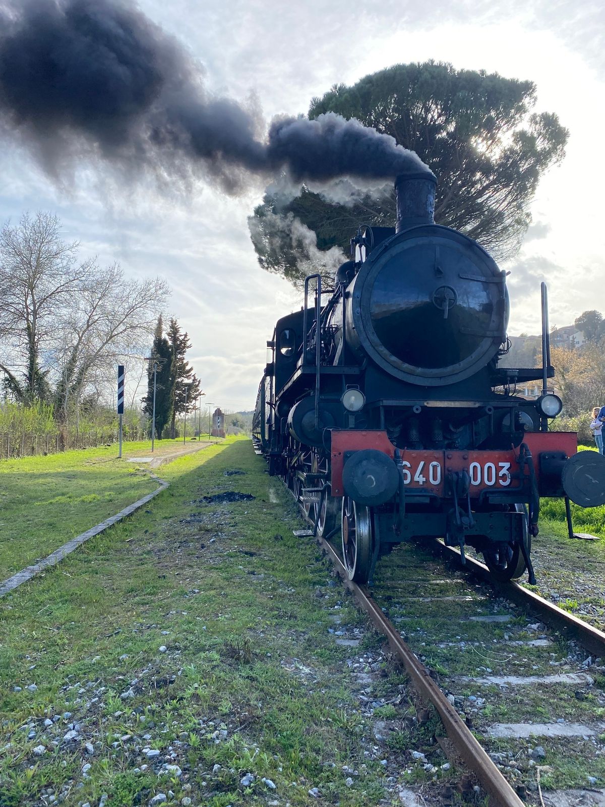 VIAGGIO CON TRENO STORICO A VAPORE DA SIENA VERSO  SAN QUIRICO D'ORCIA - ORCIA