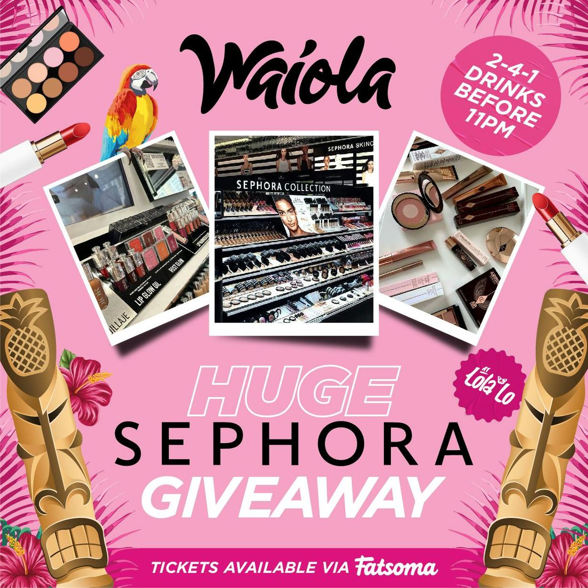 Waiola: \u00a3150 Sephora Giveaway \ud83d\udda4