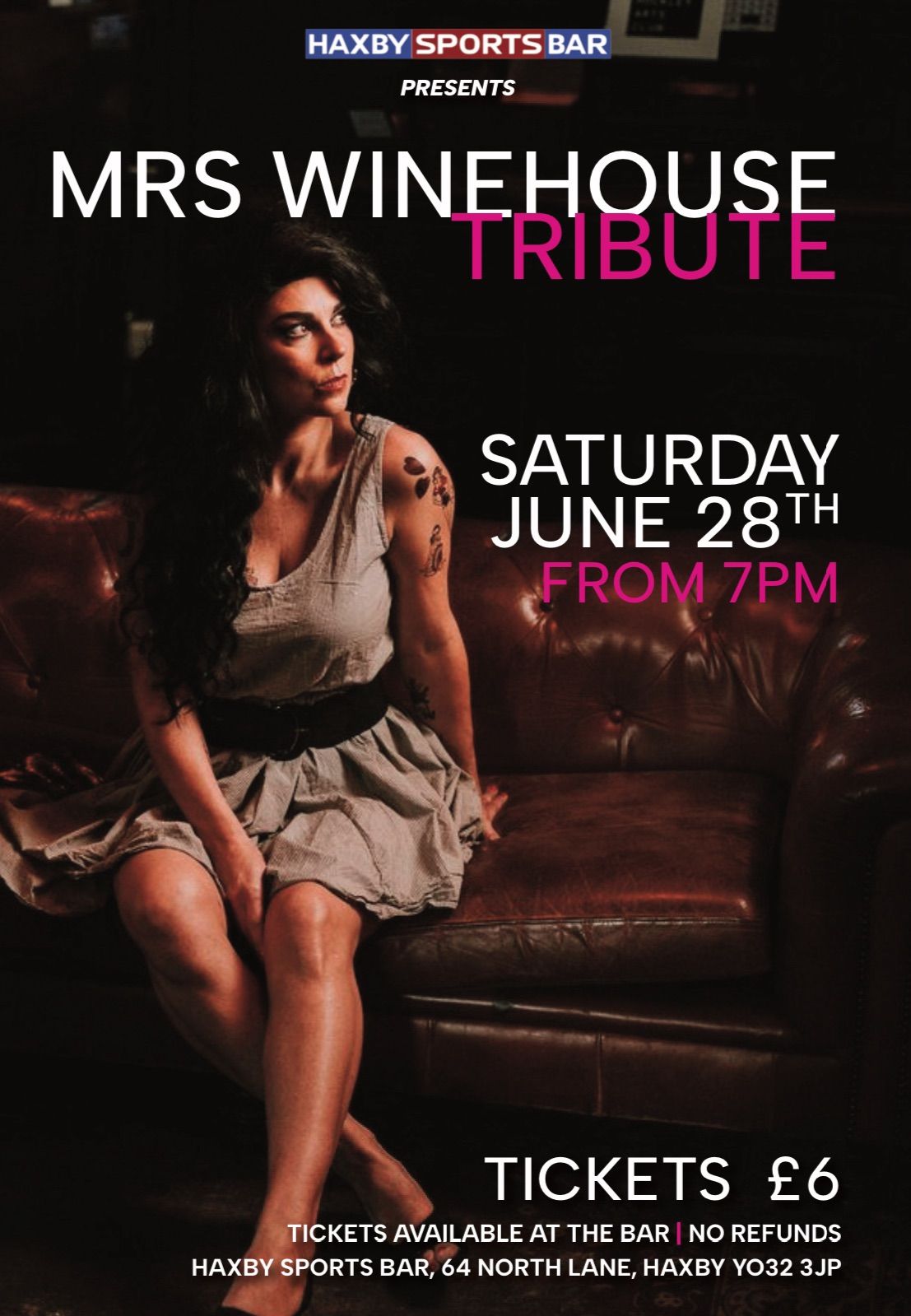 Mrs Winehouse, Amy tribute