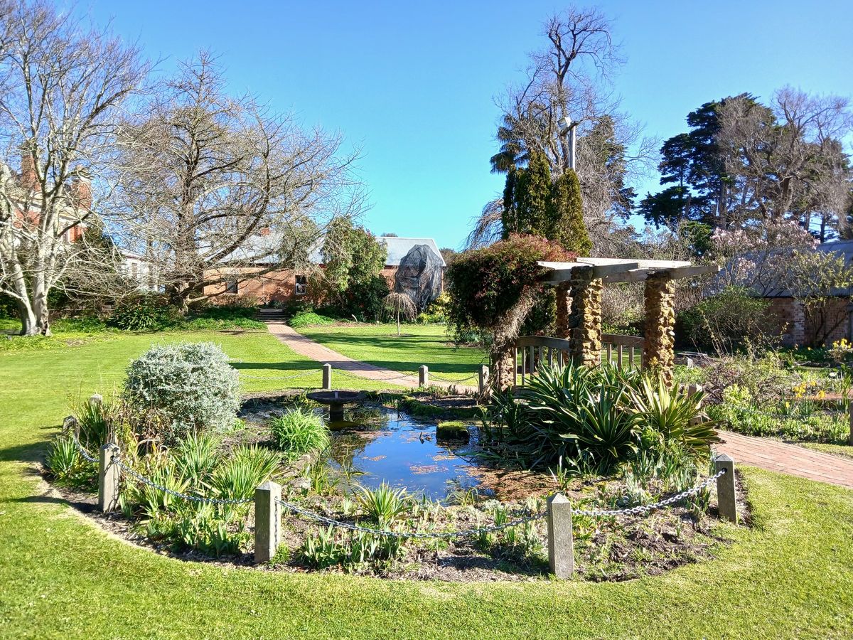 Sitting and walking meditation at Coolart wetlands and homestead