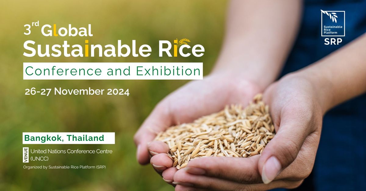 Global Sustainable Rice Conference and Exhibition (SRP Conference) 2024