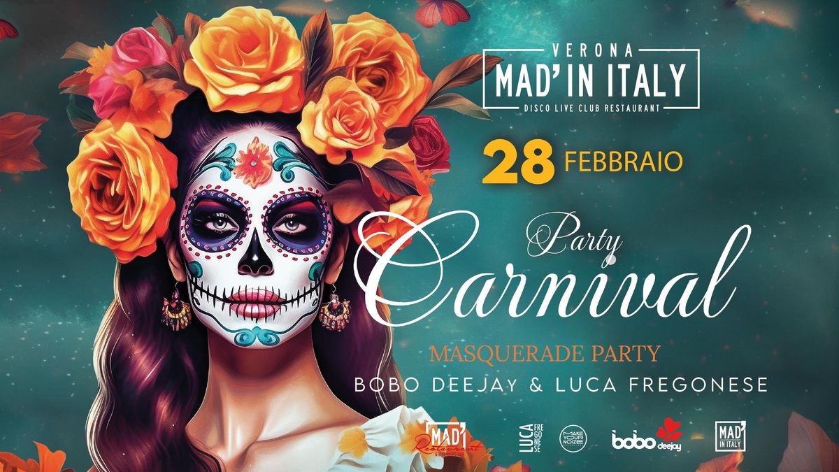 \ud83c\udf89CARNIVAL PARTY\ud83c\udf89 - Dj-set BOBO DJ & LUCA FREGONESE DJ