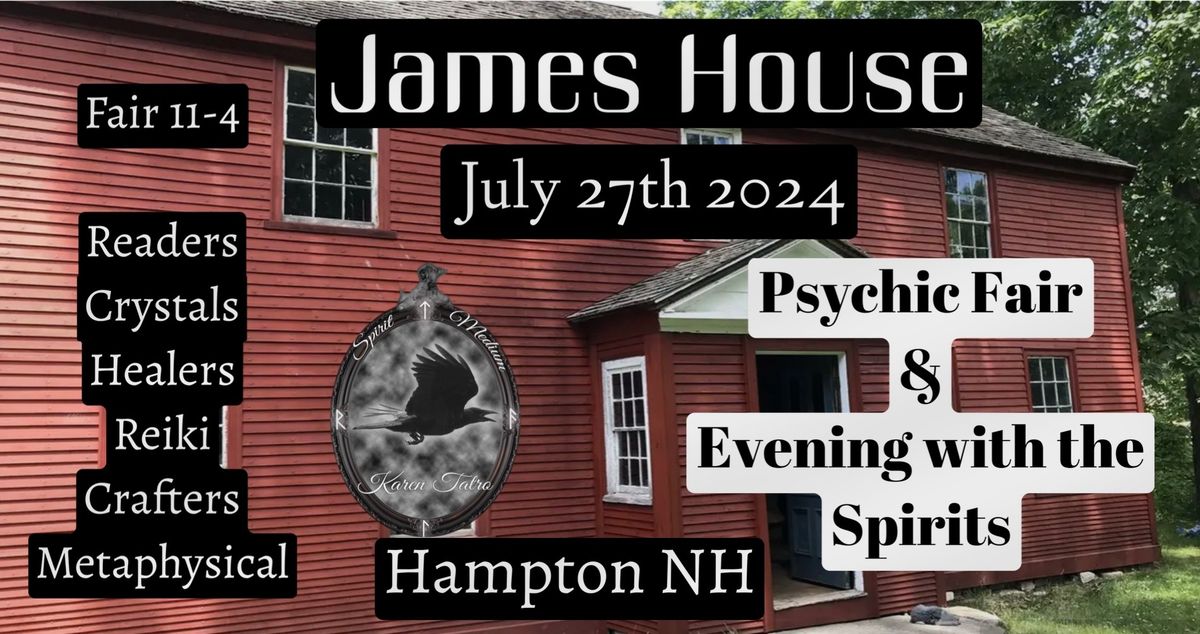 Metaphysical Psychic Fair & Evening with the Spirits