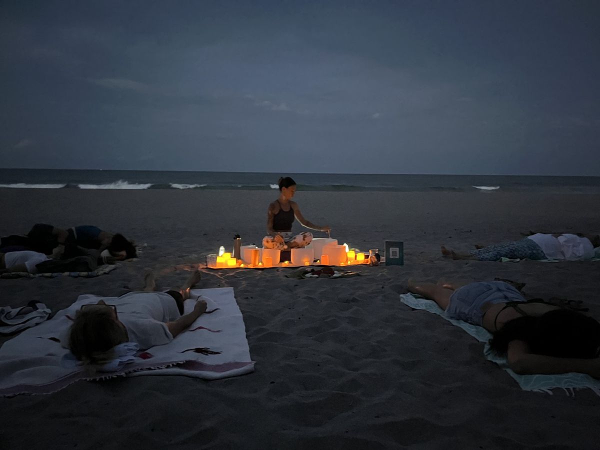 November Full Moon Sound Bath by the Sea