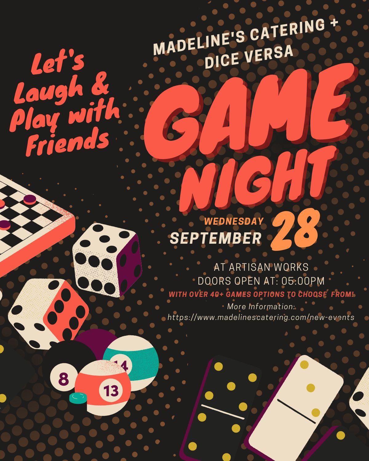 Dice at A and R Music Bar