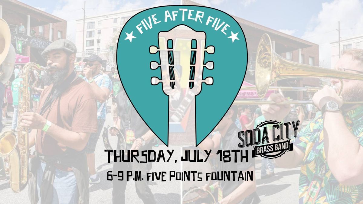 Five After Five: Nola To Cola Night with Mark Rapp and Soda City Brass Band