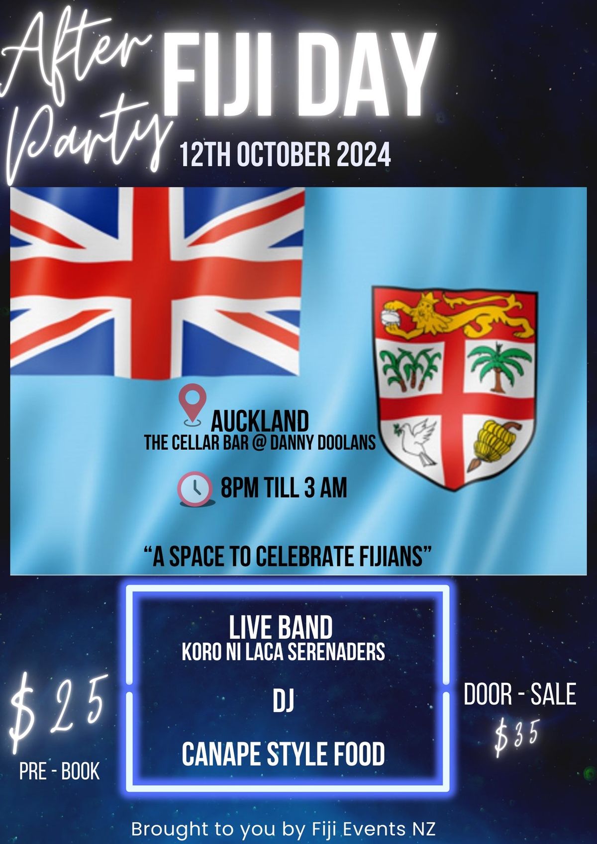 Fiji Day After Party (Auckland)