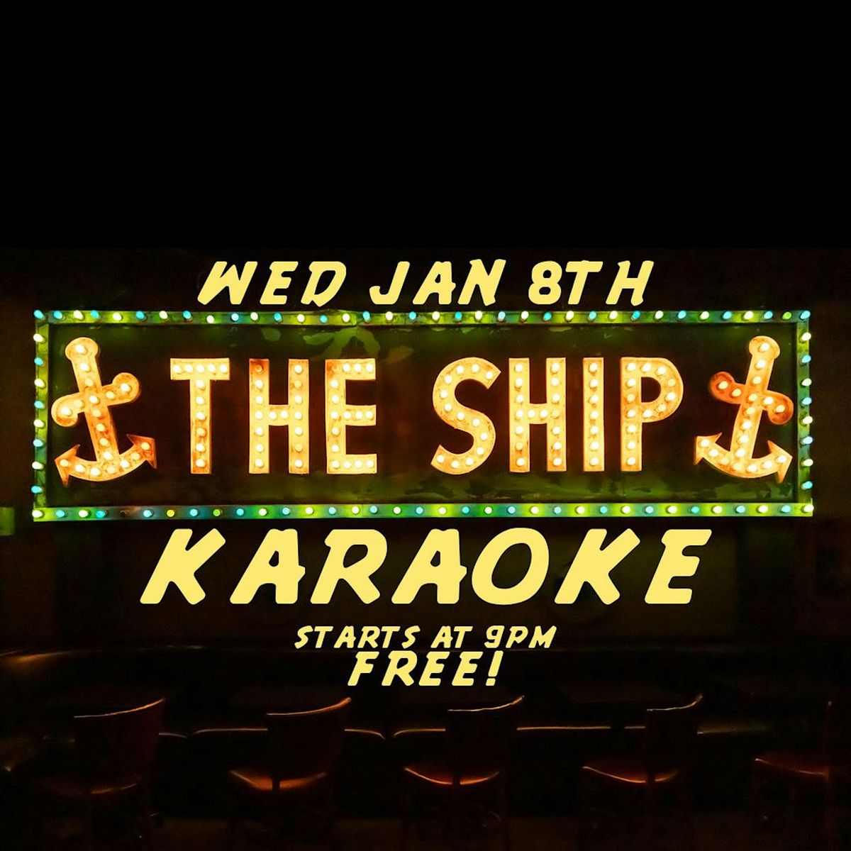 Karaoke at The Ship!