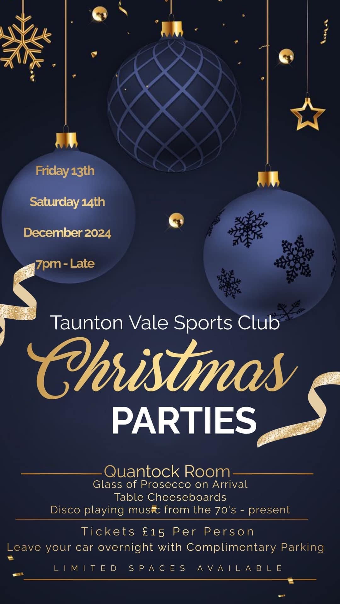 Christmas Parties @ The Vale