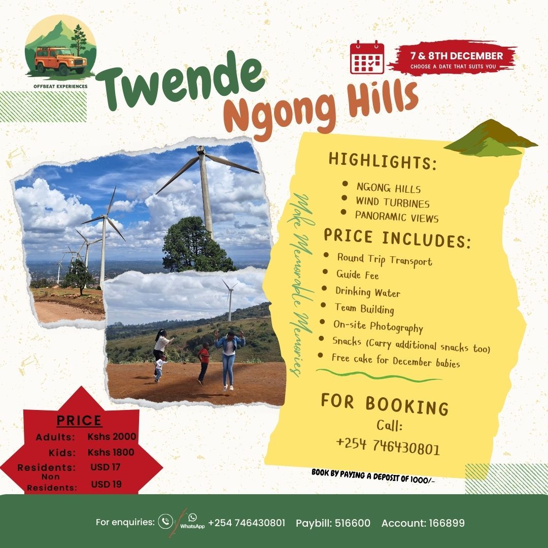 Twende Ngong Hills: Explore, Conquer, & Connect! 