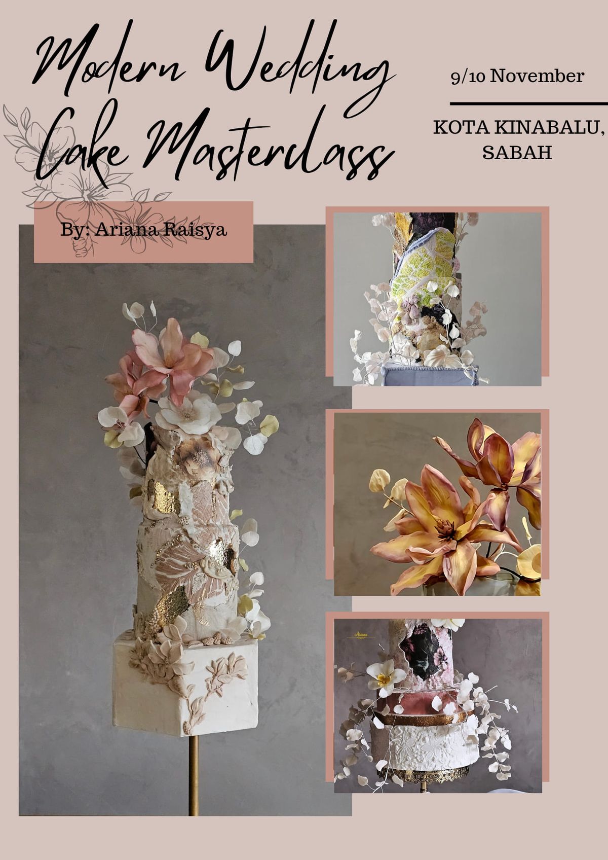 Modern Wedding Cake Masterclass 