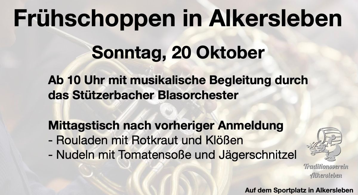 Fr\u00fchschoppen in Alkersleben