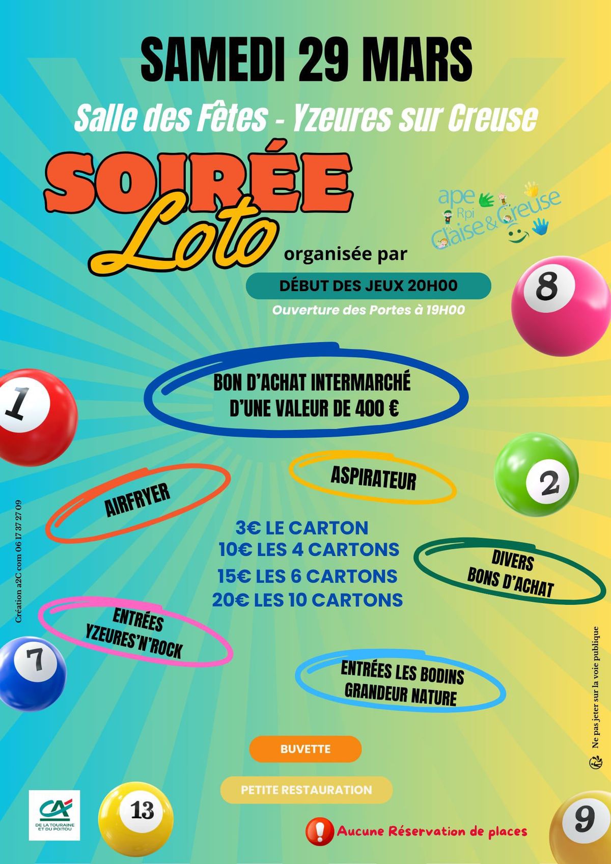 Soir\u00e9e loto 