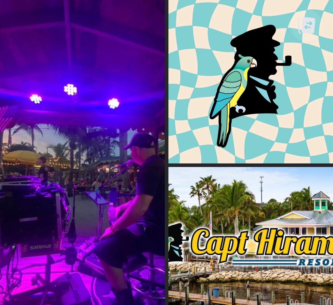 Lee Zalnoski live @ Sebastian Captain Hiram\u2019s Resort Feb 4th 3-7pm