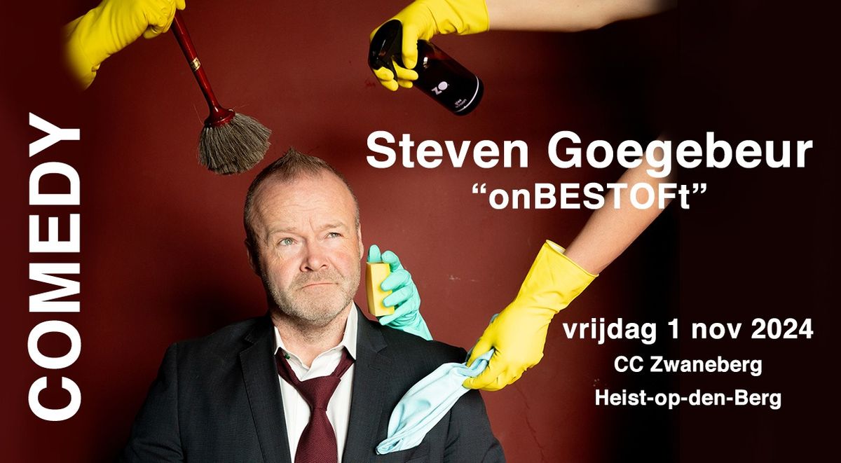 Comedy vzw Kompaan @ CC Zwaneberg - Steven Goegebeur