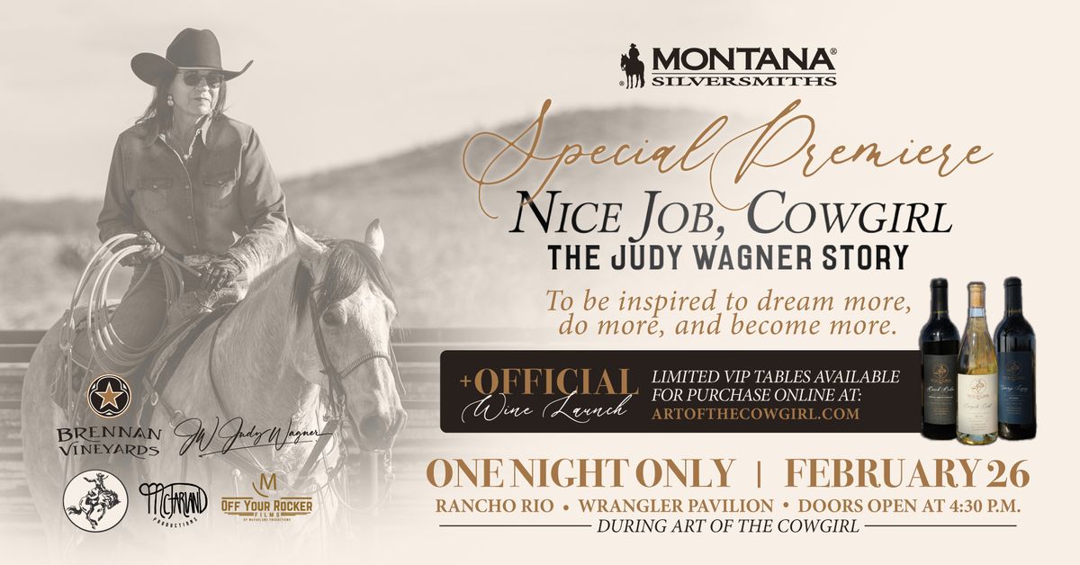 Special Premier - Nice Job Cowgirl & Official AOTC Wine Launch