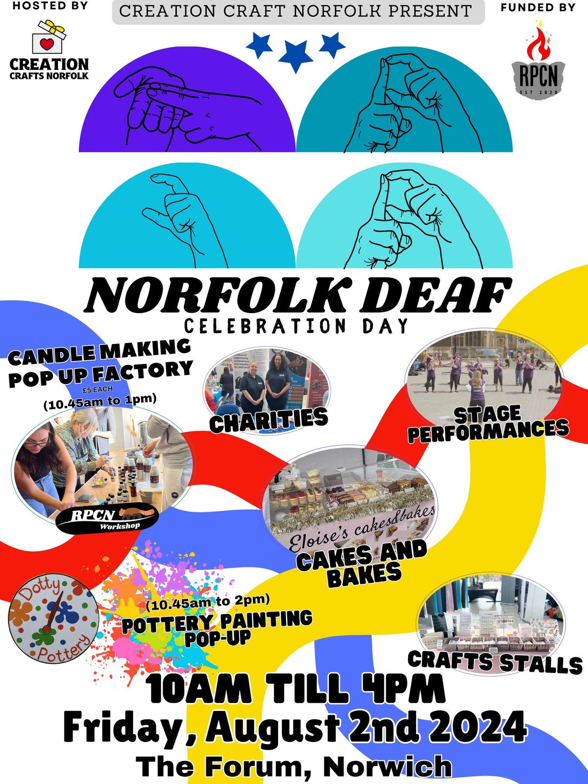 Norfolk Deaf Celebration Day & Crafts Fair - The Forum, Norwich