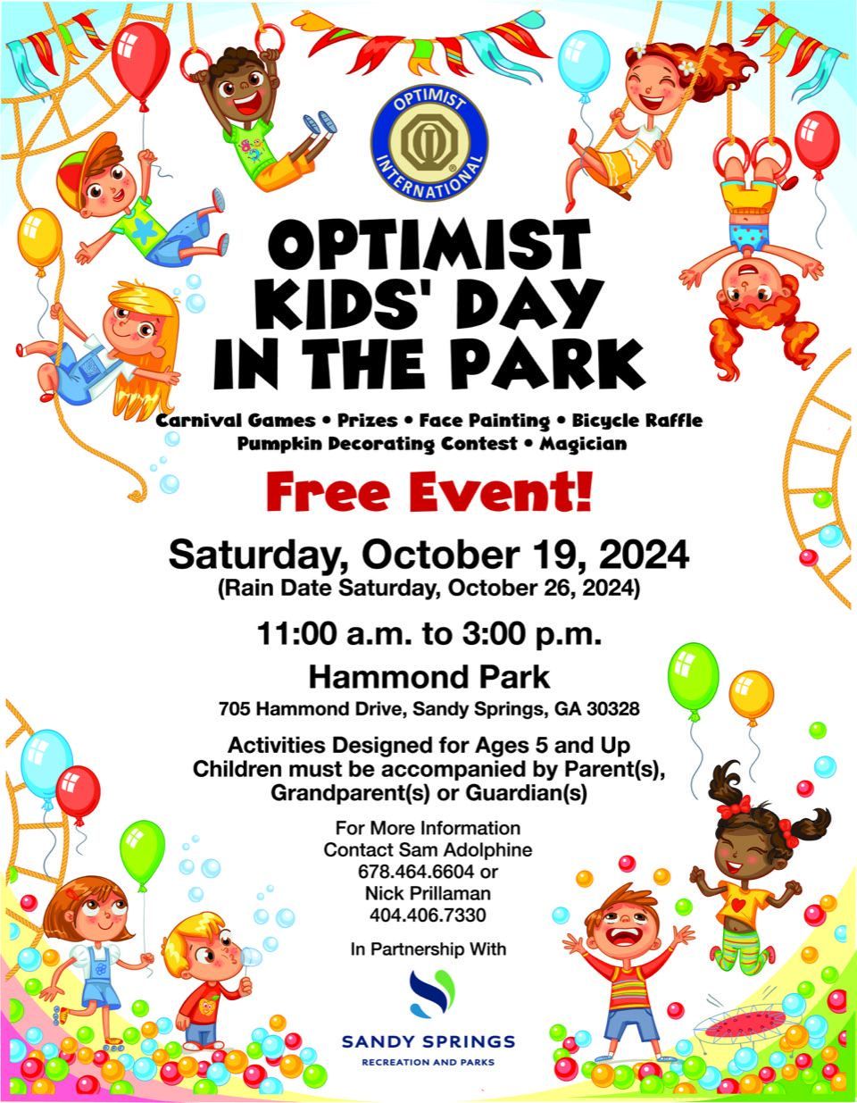 Optimist Kids Day in the Park