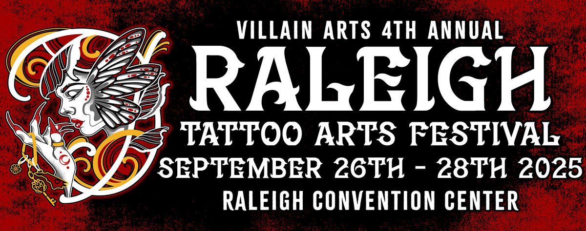 Raleigh Tattoo Arts Festival - 3 Day Pass