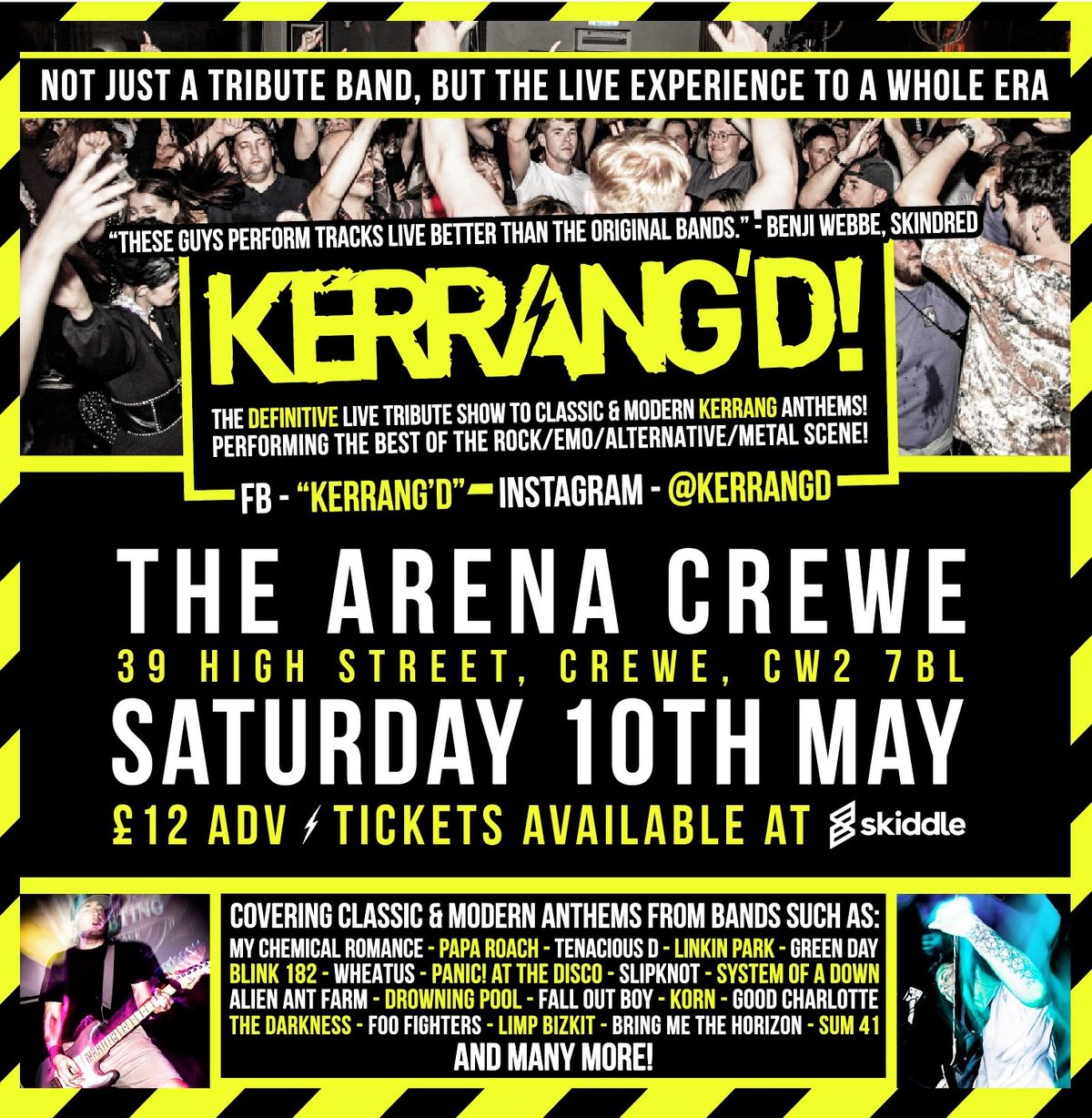 Kerrangd -Definitive live tribute to the TV stations hits