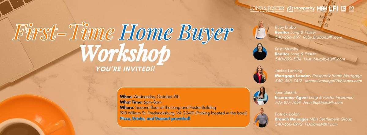 First-Time Home Buyer Workshop 