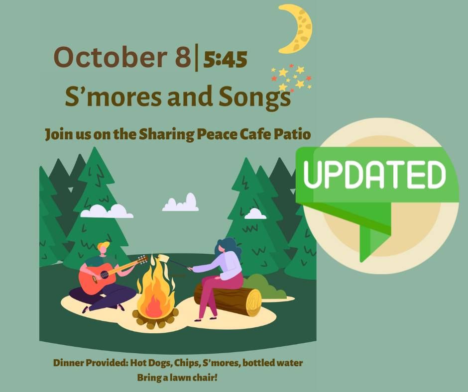 S'mores and Songs - New date!