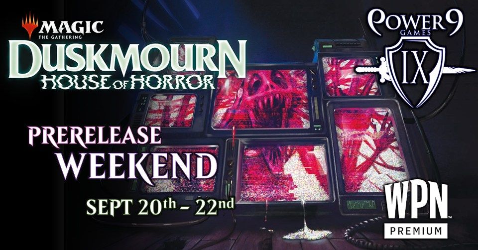 MTG: Duskmourn House of Horror Prerelease!