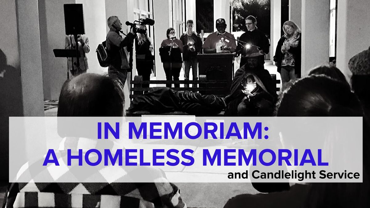 Homeless Memorial Service