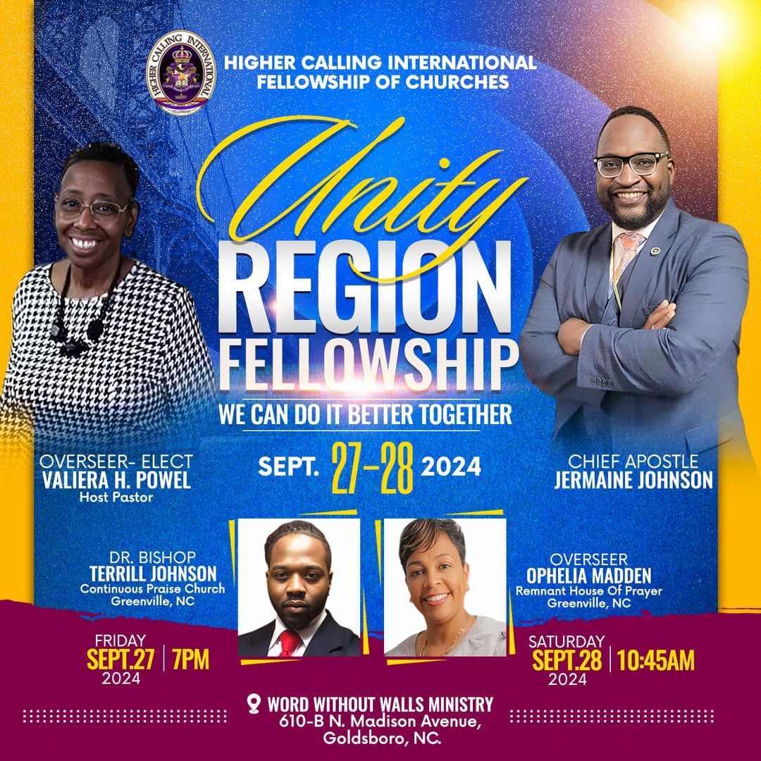 HCIFOC Unity Region Fellowship