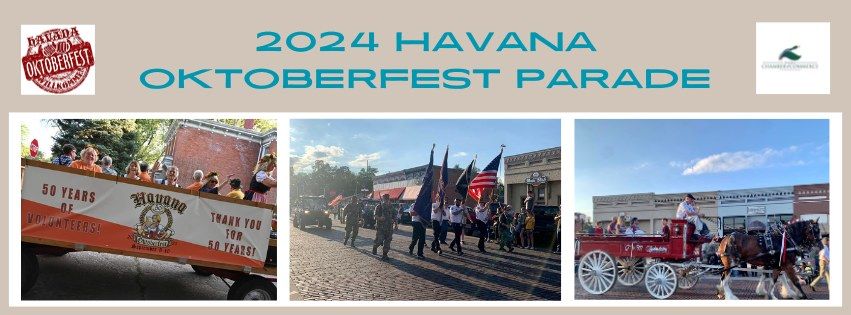 2024 Havana Oktoberfest Parade, Main Street, Havana, IL, United States