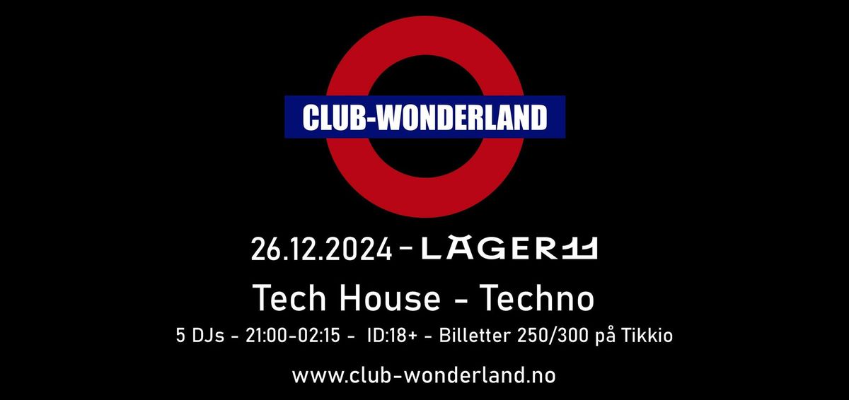 2. Juledag med CLUB-WONDERLAND