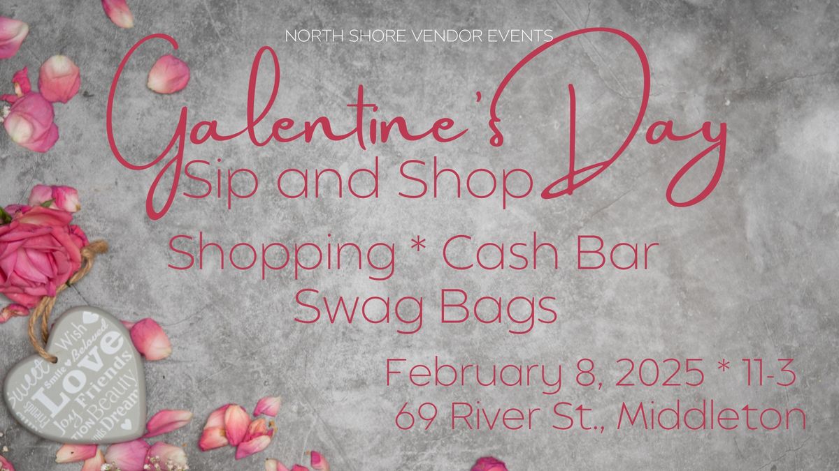 Galentine\u2019s Day Sip and Shop