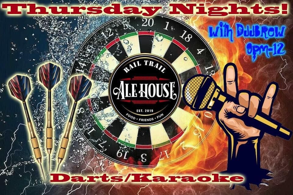 Karaoke with DJ Brew at Rail Trail Ale House