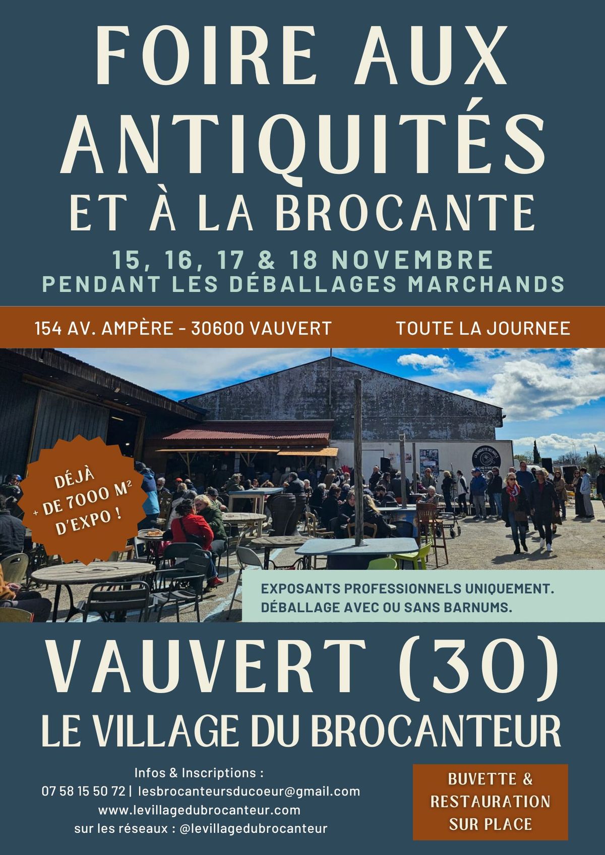 Foire aux Antiquit\u00e9s et \u00e0 la Brocante - Le Village du Brocanteur