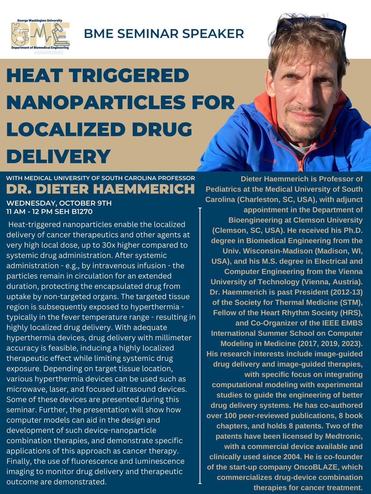 BME Seminar: Dr. Dieter Haemmerich