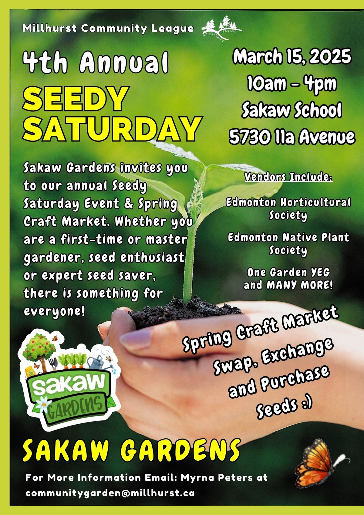 Seedy Saturday & Spring Craft Market