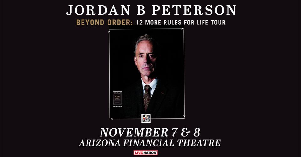 Dr. Jordan B. Peterson: Beyond Order - NEW DATE