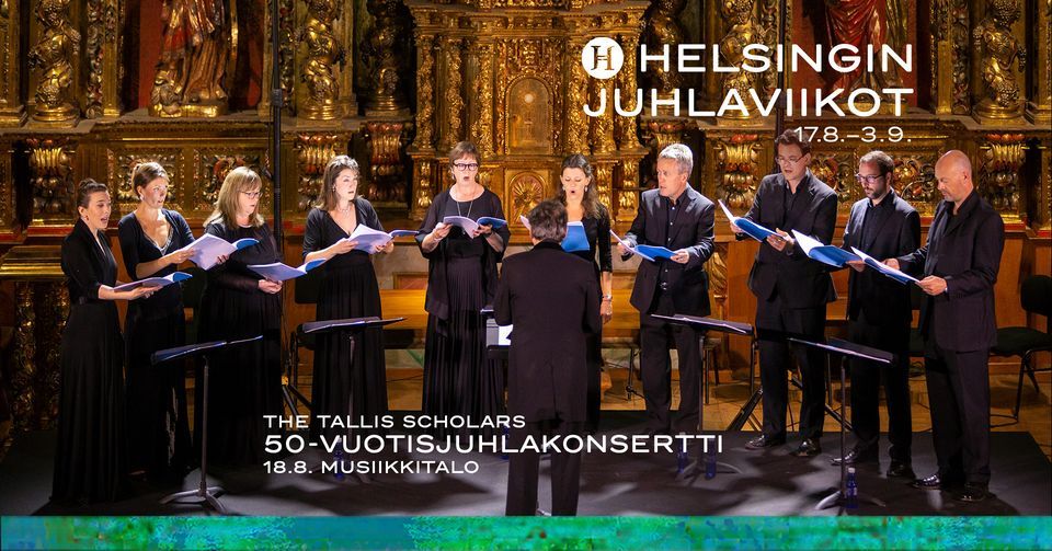 The Tallis Scholars: 50-vuotisjuhlakonsertti