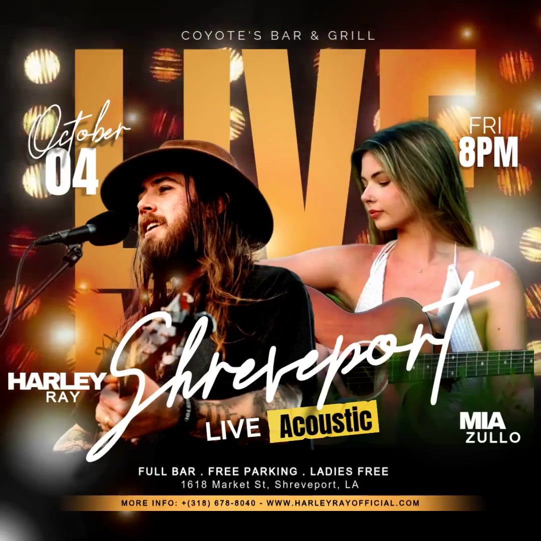 Harley Ray & Mia Zullo Live Acoustic