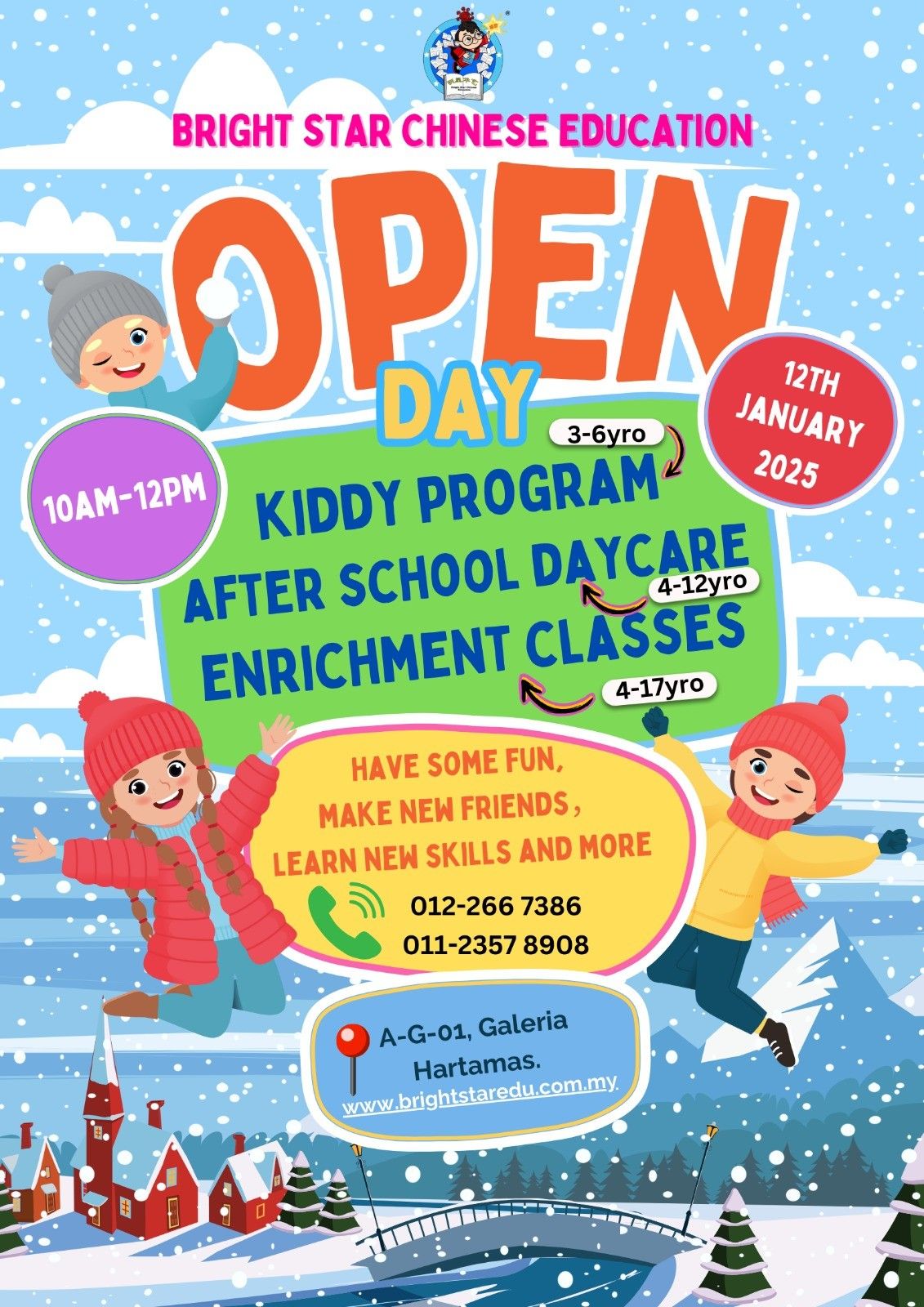 New Year Chinese Education Center Open Day