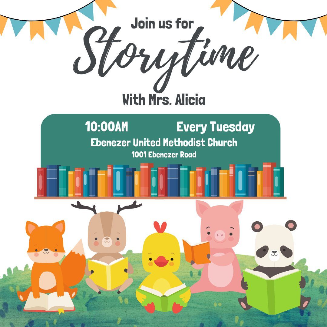 Storytime at Ebenezer UMC